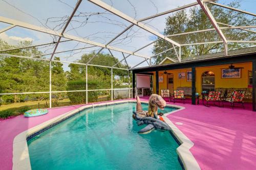 Sunridge Woods House | Themed Interior, Poolside Fun! Villa Near Disney